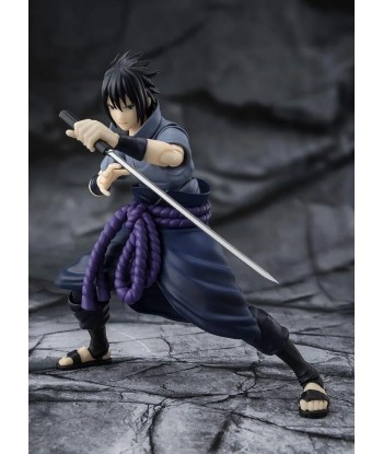 Figura Bandai Sasuke Uchiha Solitary Shinobi S.H. Figuarts - Naruto 15cm