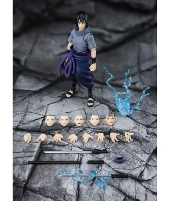 Figura Bandai Sasuke Uchiha Solitary Shinobi S.H. Figuarts - Naruto 15cm