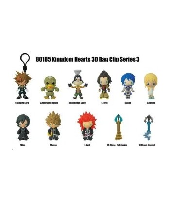 Llavero Sorpresa - KINGDOM HEARTS (Series 3) (1 Unidad)