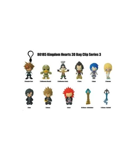 Llavero Sorpresa - KINGDOM HEARTS (Series 3) (1 Unidad)