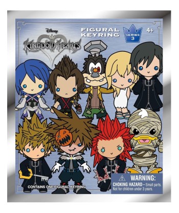 Llavero Sorpresa - KINGDOM HEARTS (Series 3) (1 Unidad)