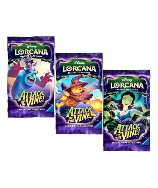 Disney Lorcana TCG - Sobre LORCANA Attack of the Vine - Inglés