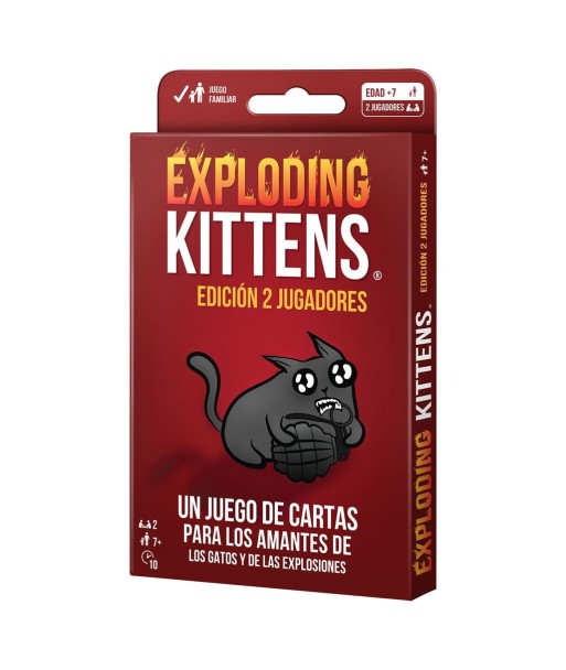 Exploding Kittens: Edición 2 Jugadores