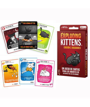 Exploding Kittens: Edición 2 Jugadores