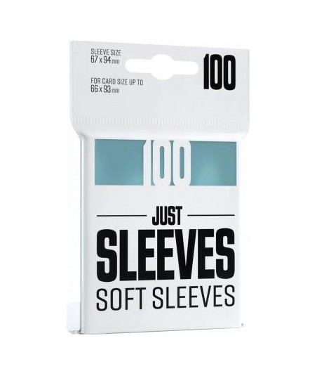 Fundas Just Sleeves Soft Sleeves (66x93mm) (100) - Gamegenic