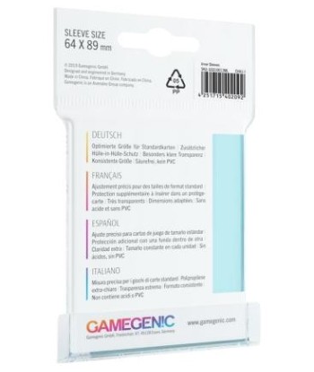 FUNDAS Inner Sleeves 64x89mm (100) - Gamegenic