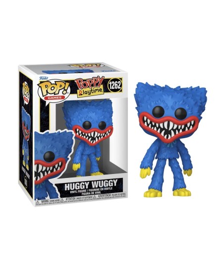 Figura Funko Pop Huggy Wuggy 1262 - Poppy Playtime - El Terror de Playtime Co.