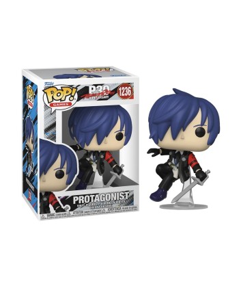 Figura Funko Pop Protagonist Makoto 1236 - Persona 3 30th Anniversary - El Líder de S.E.E.S.