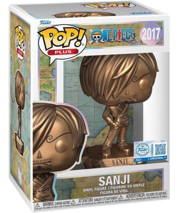 Figura Funko Pop Sanji Bronze Statue 2017 - One Piece - El Cocinero del Grand Line