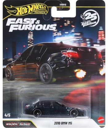 Coche Hot Wheels Premium 2010 BMW M5 E60 - Fast & Furious - 1:64