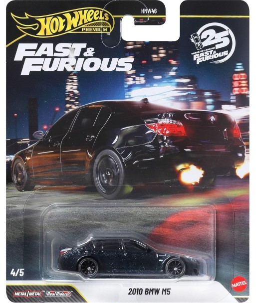 Coche Hot Wheels Premium 2010 BMW M5 E60 - Fast & Furious - 1:64