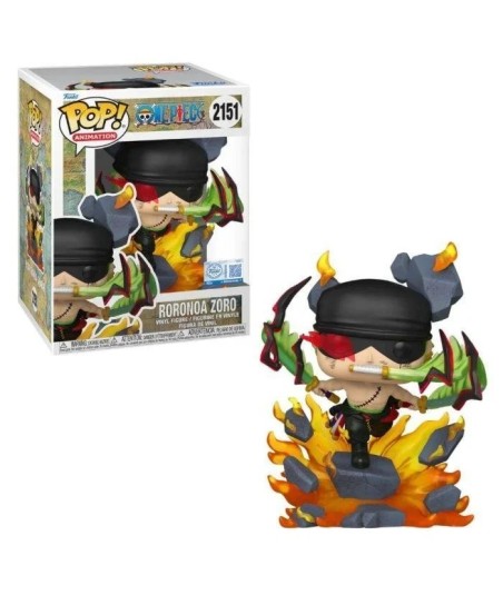 Figura Funko Pop Roronoa Zoro 2151 - One Piece - El Poder de las Tres Espadas