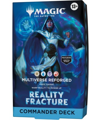 Mazo de Commander Magic The Gathering Reality Fracture - Multiverse Reforged (Inglés)