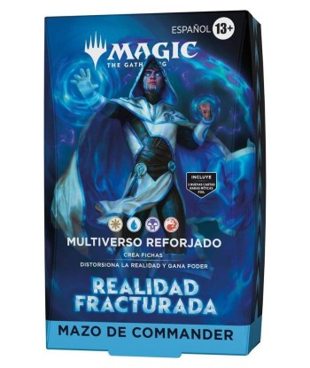 Mazo de Commander Magic The Gathering Realidad Fracturada - Multiverso Reforjado (Español)