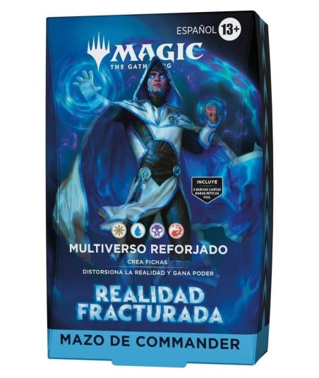 Mazo de Commander Magic The Gathering Realidad Fracturada - Multiverso Reforjado (Español)