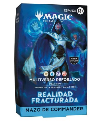 Mazo de Commander Magic The Gathering Realidad Fracturada - Multiverso Reforjado (Español)