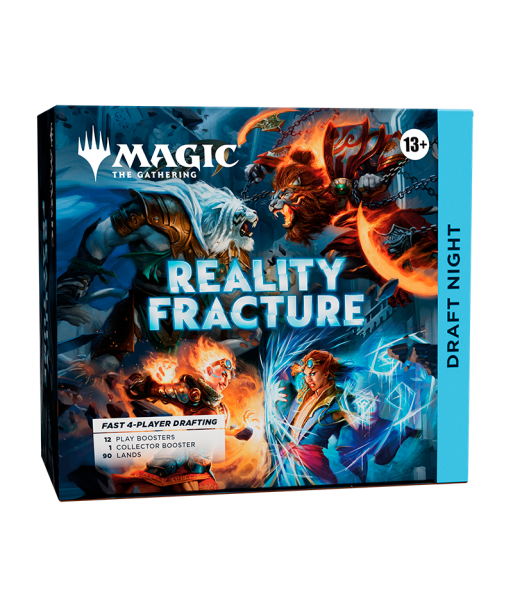 Caja Draft Night Magic The Gathering Reality Fracture - 13 Sobres (Inglés)