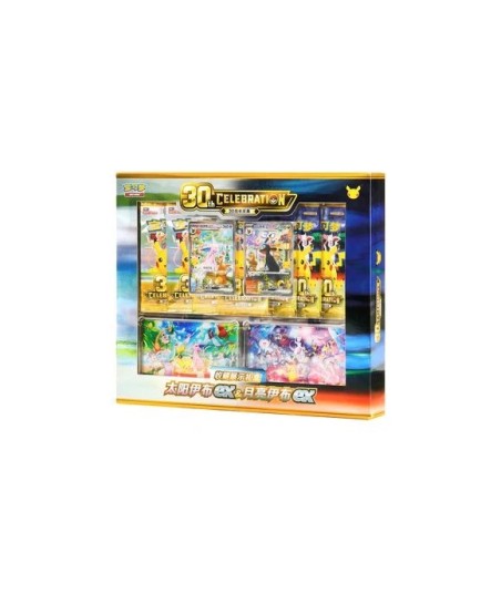 Pokemon TCG Chinese 30thC 30th Anniversary Celebration Espeon ex & Umbreon ex Collection Gift Box