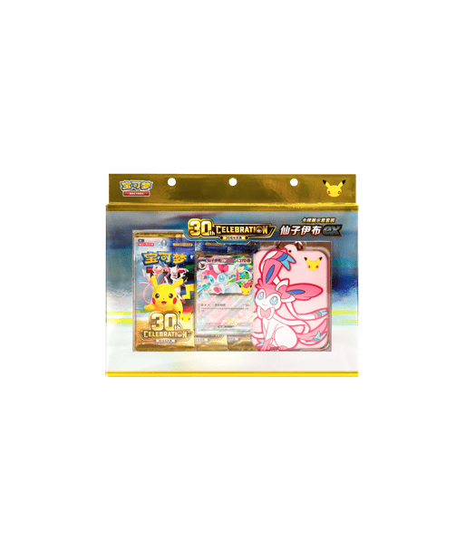 Pokémon 30th Anniversary Sylveon Card Holder Simplified Chinese