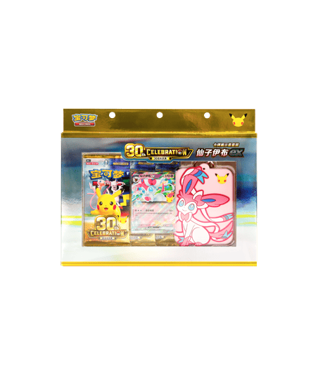 Pokémon 30th Anniversary Sylveon Card Holder Simplified Chinese