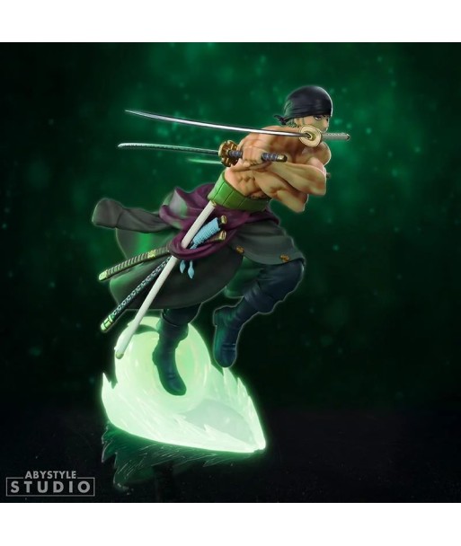 Figura ABYstyle Studio Zoro SFC Glow in the Dark - One Piece - El Espadachín que Brilla en la Oscuridad 18cm