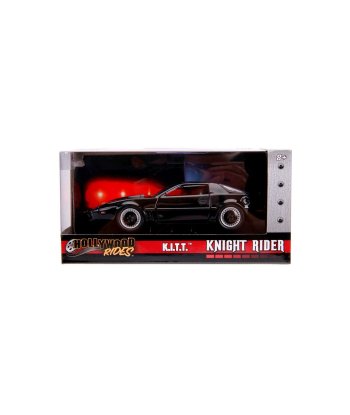Réplica Jada KITT Hollywood Rides - El Coche Fantástico - El Coche Inteligente más Famoso de la TV Metal 1:32