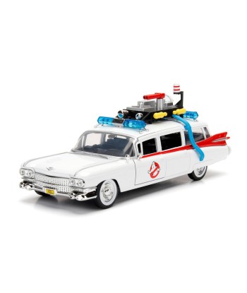 Réplica Jada Ecto-1 Hollywood Rides - Cazafantasmas - El Coche que Responde a Cada Llamada Paranormal 1:24