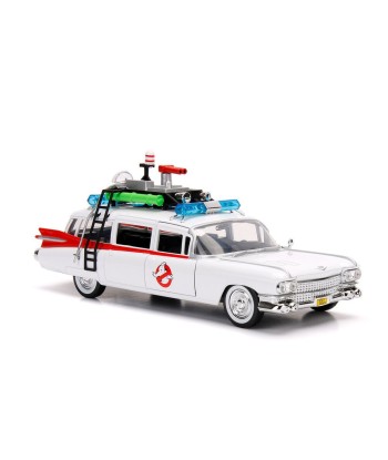 Réplica Jada Ecto-1 Hollywood Rides - Cazafantasmas - El Coche que Responde a Cada Llamada Paranormal 1:24