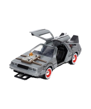 Réplica Jada DeLorean Máquina del Tiempo Hollywood Rides - Regreso al Futuro 3 - Viaja al Salvaje Oeste a 88 Millas por Hora 1:3