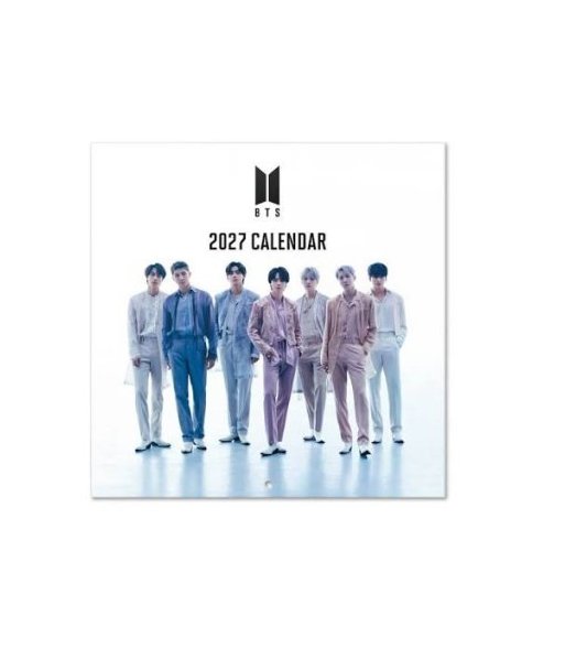 CALENDARIO 2027 PARED 30X30 BTS