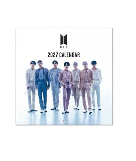 CALENDARIO 2027 PARED 30X30 BTS