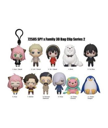 LLAVERO SORPRESA - SPY X FAMILY (SERIES 2) (1 Unidad)