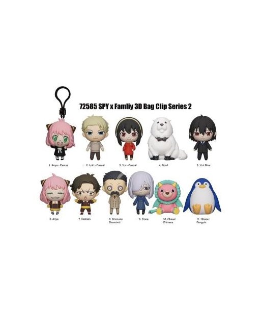LLAVERO SORPRESA - SPY X FAMILY (SERIES 2) (1 Unidad)