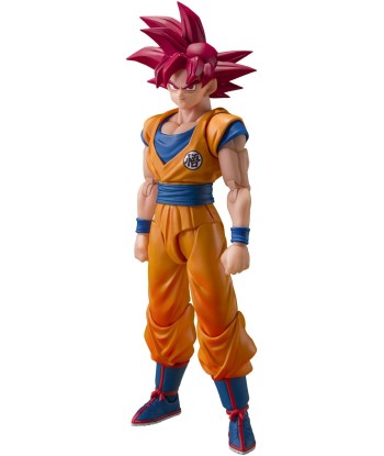 Figura Tamashii Nations Son Goku Super Saiyan God "God Aura" S.H. Figuarts - Dragon Ball Super - El Poder Divino del Saiyan Lege