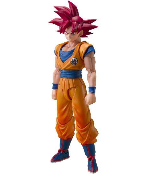 Figura Tamashii Nations Son Goku Super Saiyan God "God Aura" S.H. Figuarts - Dragon Ball Super - El Poder Divino del Saiyan Lege