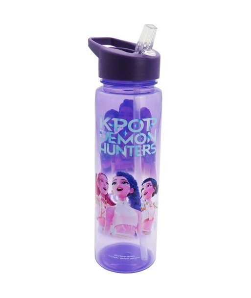 Botella De Plástico K-pop Demon Hunters Huntrix 500 Ml