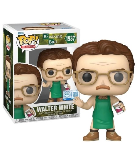 Figura Funko Pop Walter White 1937 - Breaking Bad - Edición Especial con Delantal Verde