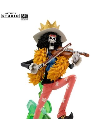 Figura ABYstyle Studio Brook SFC - One Piece - El Músico Esqueleto más Rockero de los Mares 23cm