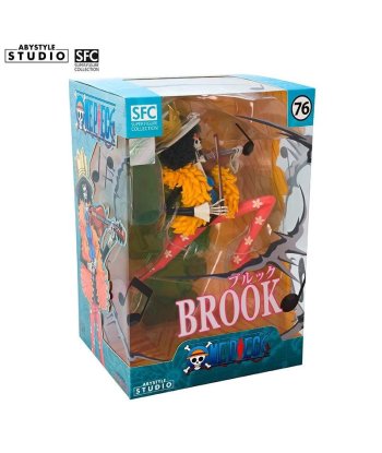 Figura ABYstyle Studio Brook SFC - One Piece - El Músico Esqueleto más Rockero de los Mares 23cm