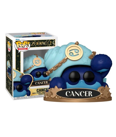 Figura Funko Pop! Cancer (24) Zodiac - Horóscopo Zodiaco - El Cangrejo Celestial que Protege tu Colección