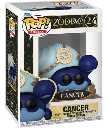 Figura Funko Pop! Cancer (24) Zodiac - Horóscopo Zodiaco - El Cangrejo Celestial que Protege tu Colección