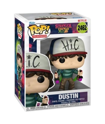 Figura Funko Pop Dustin 2462 - Stranger Things: Tales From '85 - Dustin con Gorra H.i.C. y Artilugios Caseros