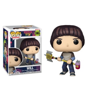 Figura Funko Pop Will 2463 - Stranger Things: Tales From '85 - Will con Arma Casera de Hacha y Púas
