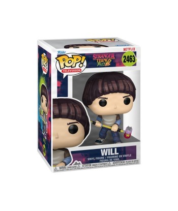 Figura Funko Pop Will 2463 - Stranger Things: Tales From '85 - Will con Arma Casera de Hacha y Púas