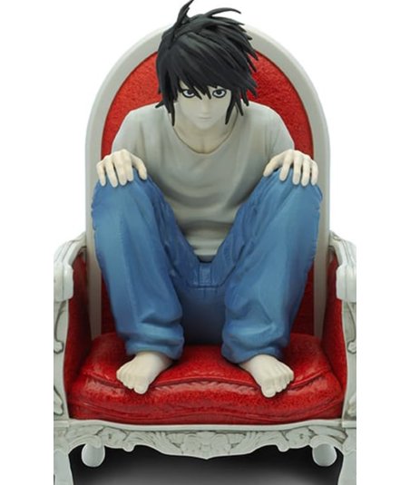 Figura ABYstyle Studio L SFC - Death Note - El Detective más Brillante en su Trono 15cm