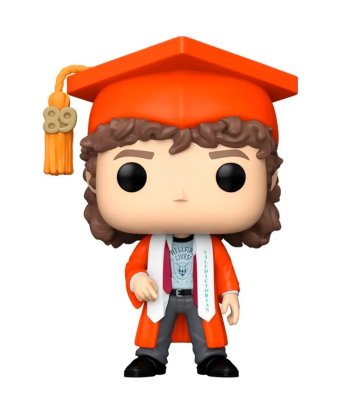 Figura Funko Pop Dustin Henderson 1887 - Stranger Things - Dustin Graduado con Birrete y Estola Valedictorian