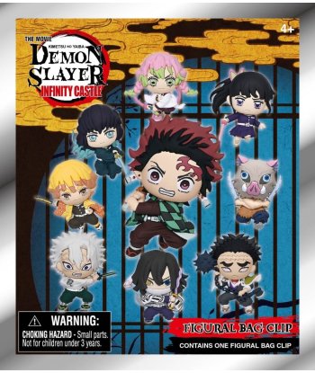 Llavero Sorpresa - DEMON SLAYER (Series 1) (1 Unidad)