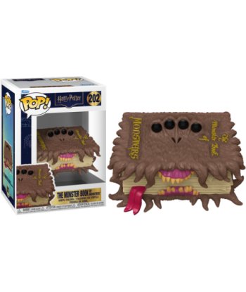 Figura Funko Pop The Monster Book of Monsters 202 - Harry Potter - El Monstruoso Libro de los Monstruos