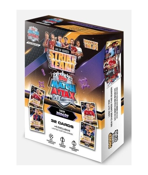 Mini Lata de cartas UCC Match Attax 2026-2027