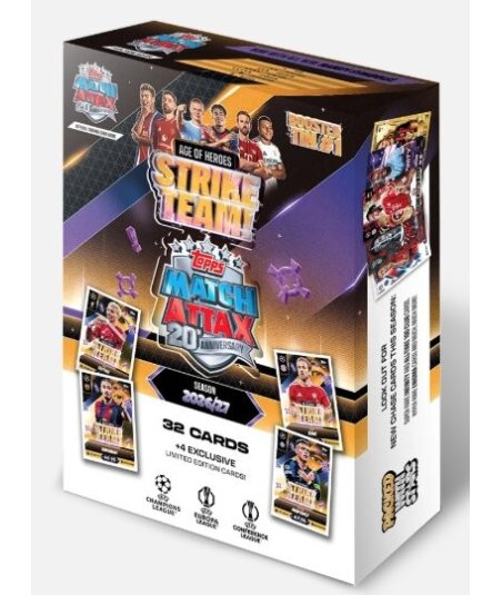 Mini Lata de cartas UCC Match Attax 2026-2027